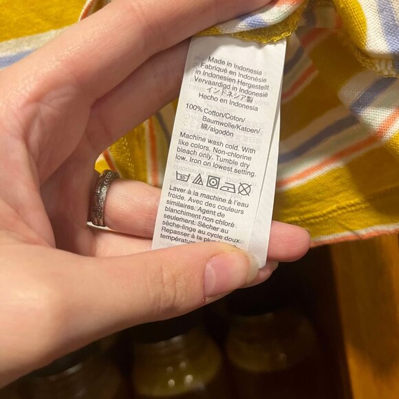 *SOLD* Madewell Cotton Tee - Picture 3 of 3